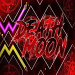 Play Geometry Dash Death Moon now!